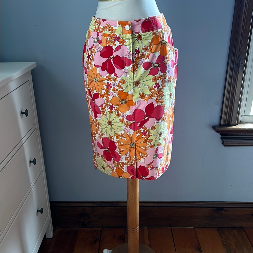 Talbots Floral Women's Skirt